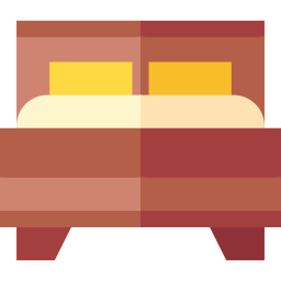 Double bed icon