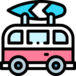 Surf van icon