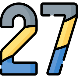 Twenty seven icon