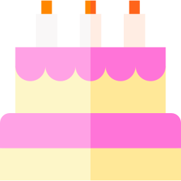 Birthday cake icon