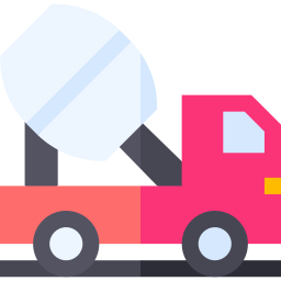 camión de hormigón icono
