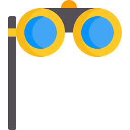 prismáticos icono