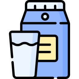 Milk bottle icon