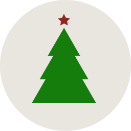 sapin de noël Icône