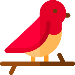 pájaro icono