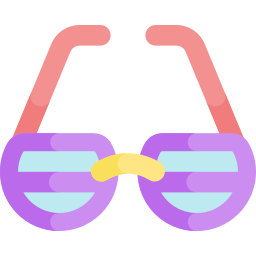 lunettes de fête Icône