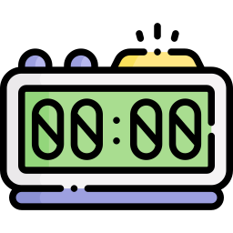 Alarm clock icon