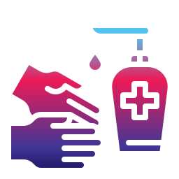 Hand sanitizer icon