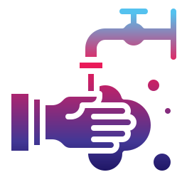 Washing hands icon