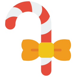 Candy cane icon