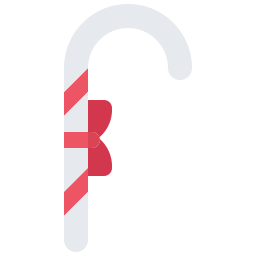 Candy cane icon