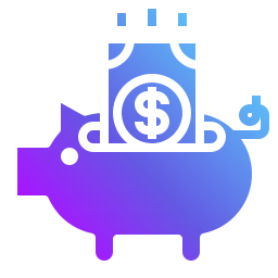 Piggy bank icon