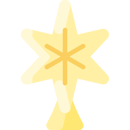 Рождественская звезда иконка