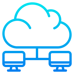 Cloud server icon