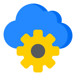 Cloud server icon