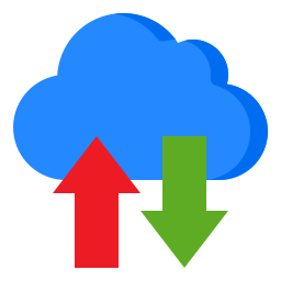 serveur cloud Icône