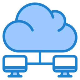 Cloud server icon