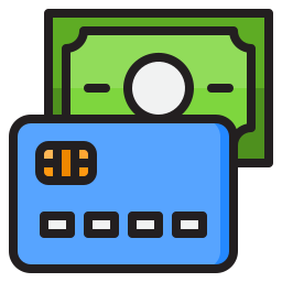 Credit card payment icon