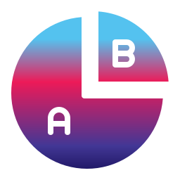 cirkeldiagram icoon