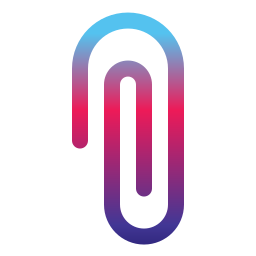 Paper clip icon