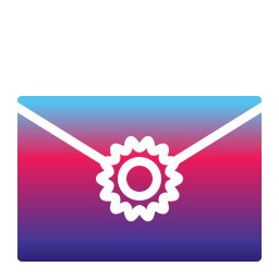 sello de correo icono