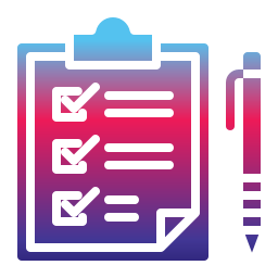 lista de controle Ícone