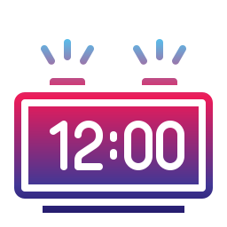디지털 알람 시계 icon