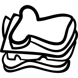 Толстый бутерброд иконка