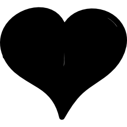 Plain heart icon