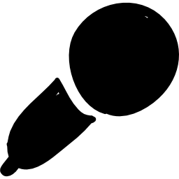 Plain microphone icon