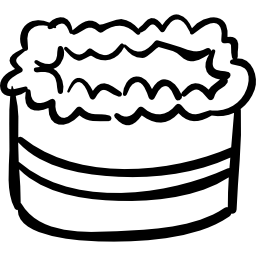 gâteau de célébration Icône