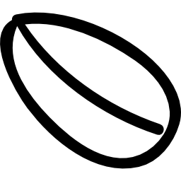 Кофейное зерно иконка