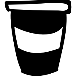 xícara de café de plástico Ícone