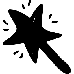 Fairy wand icon