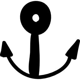 Якорь для лодки иконка