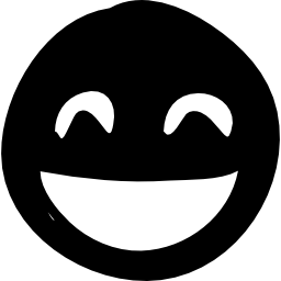 szczęśliwa twarz ikona