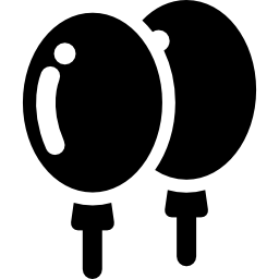 globos de celebración icono