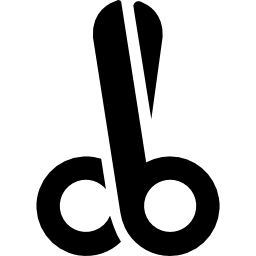 Scissors cursor icon