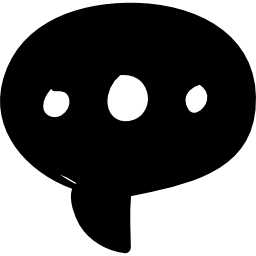 Speech bubble with ellipsis icon