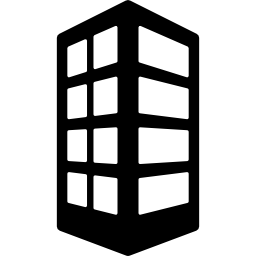 bloque de pisos icono