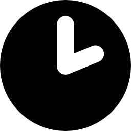Plain clock icon