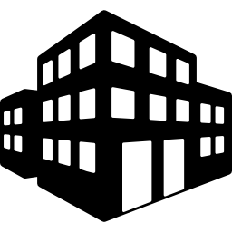 edificios en 3d icono