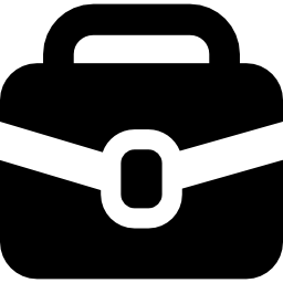zakelijke koffer icoon