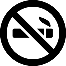 No smoking sign icon