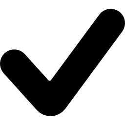 marca de verificación icono