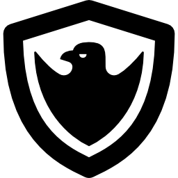escudo de águila icono