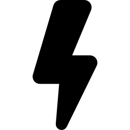 Flash lightning icon