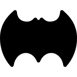 murciélago simple icono