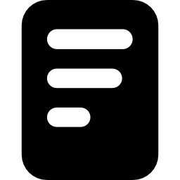 documento de texto icono