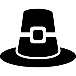 chapeau de pèlerin Icône